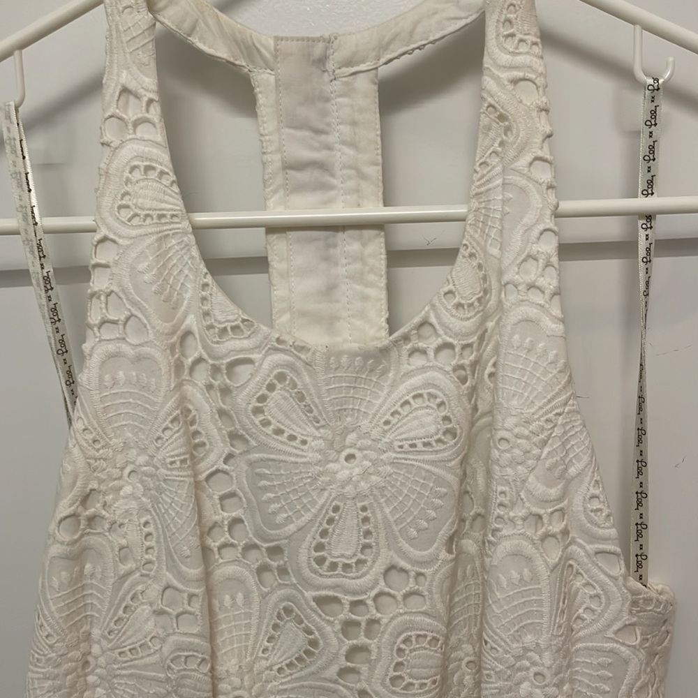 Lilly Pulitzer white dress, size 4 - Picture 3 of 5